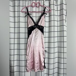 coquette slip dress